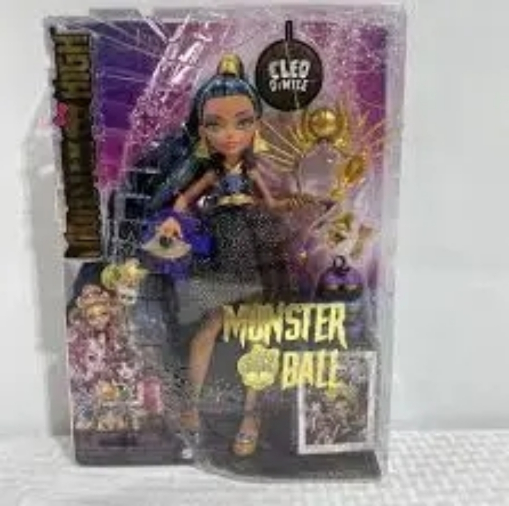 Monster High Doll with Black and Gold Outfit